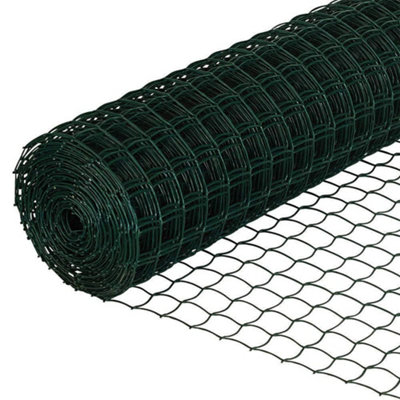 True Products Climbing Plant Support Mesh Pea Bean Garden Trellis50mm X 50mmGreen1M X 25M from B&Q