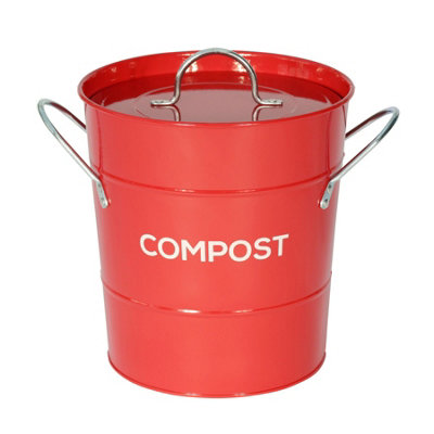 Caddy Company Compost Pail - Red - Image 3