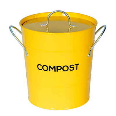 B&Q -  Compost PailYellow