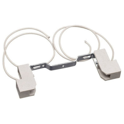 Uci R7S Ceramic Lamp Holder (118mm) from B&Q