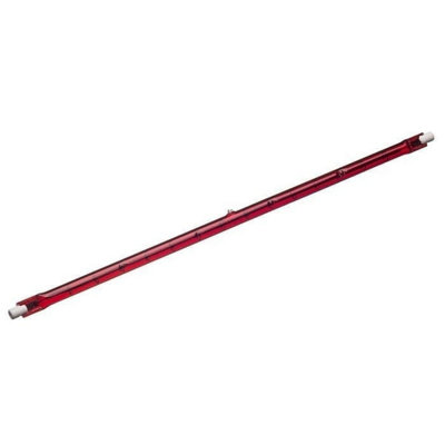 Uci Ruby Infrared Lamp 1000W 110V 348mm R7S Ends from B&Q