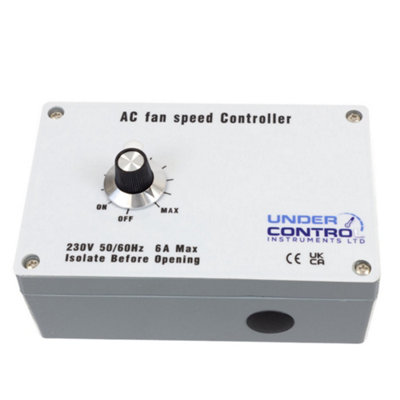 Uci Extractor-Canopy-Fan-Speed-Controller-6A from B&Q