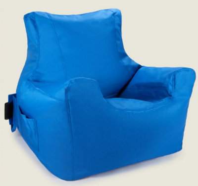 Kaikoo Teenage Chair With PocketsWipe Clean Indoor/outdoor Fabric Blue from B&Q