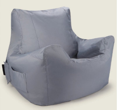 Kaikoo Teenage Chair With PocketsWipe Clean Indoor/outdoor Fabric Grey from B&Q