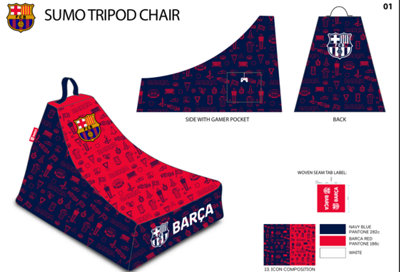 Kaikoo Barca Sumo Tripod / Mountain Chair Kids from B&Q