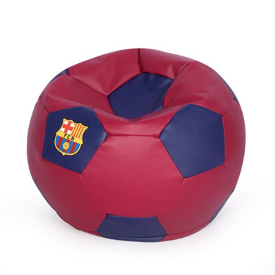 Kaikoo Barca Football Plain Beanbag from B&Q