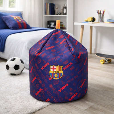Kaikoo Barca Fc Beanbag Blue-Red from B&Q