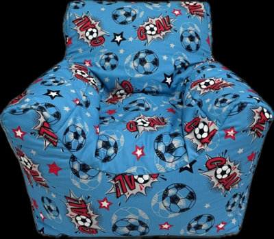 Kaikoo Blue Goal Funzee Seat Chair from B&Q