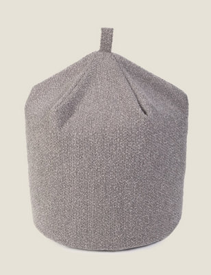 Kaikoo Premium Boucle Beanbag Dove Grey from B&Q