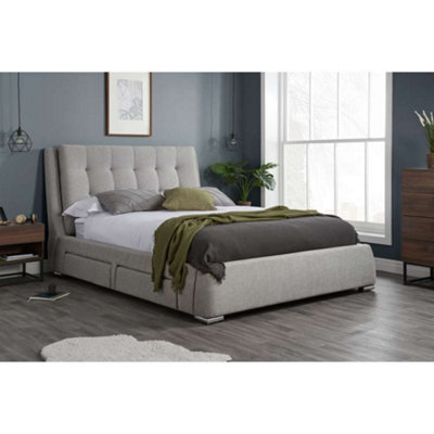 Birlea Mayfair King Bed Frame In Grey from B&Q