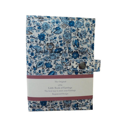 Little Shop Of Little Little Box Of Earrings L - Blue Flowers - Image 3