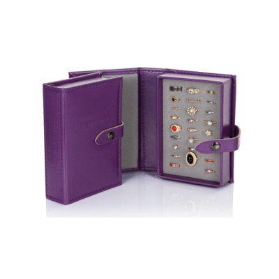 Little Little Book Of Rings Storage - Small Purple - Image 3