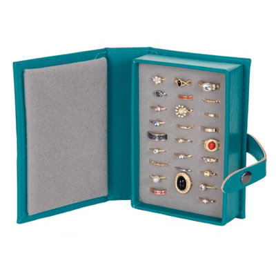 Little Little Book Of Rings Storage - Small Teal - Image 3