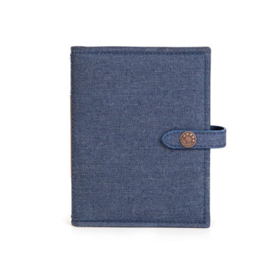  - Denim Book Of EarringsHolds 48 PairsTravel-Friendly Earring Organiser