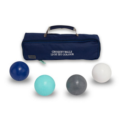 Uber Games Composite Croquet Balls12Oz2Nd Colours from B&Q