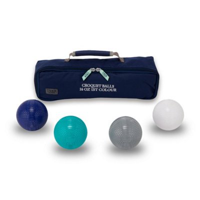 Uber Games Composite Croquet Balls16Oz2Nd Colours from B&Q