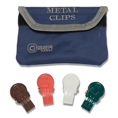 Uber Games Metal Croquet Clips4 Player2Nd Colours from B&Q