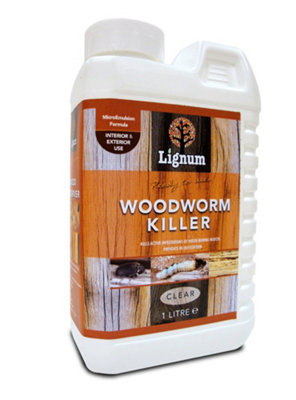 Lignum Woodworm Killer       1Litre from B&Q