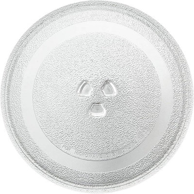 Spares2Go Glass Turntable Plate For Bosch Microwave Y Type Glass Dish Tray (9.65" / 24.5Cm / 245mm) from B&Q