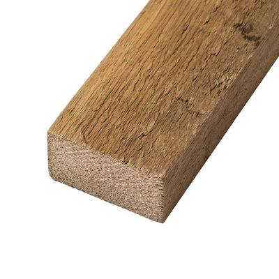 Trade Store 48 X 1.2M Long Lengths (57.60M Total Length)25 X 50mm Rough Sawn Timber Uc2 Treated Batten Pefc from B&Q