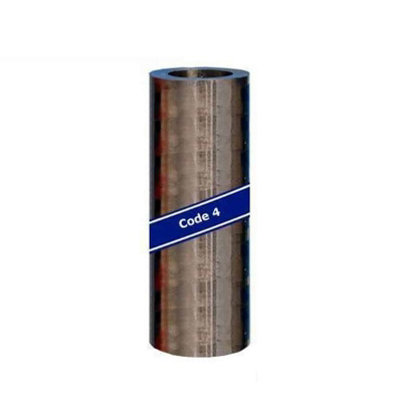 Midland Lead Lead Code 4-150mm (6 Inch) X 6M18.5Kg  Roofing Lead Flashing Roll from B&Q