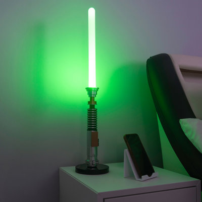 Star Wars Green Lightsaber Table Lamp – Luke Skywalker