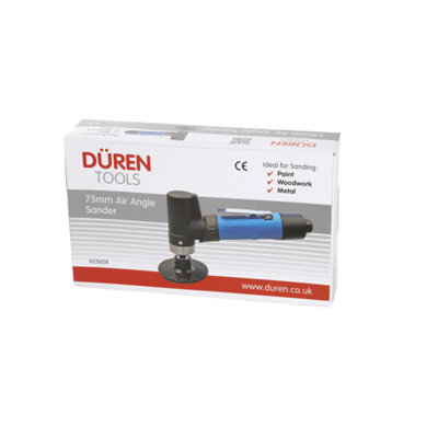 625628  DurenAir Operated 75mm Rotary Angle Sander from B&Q
