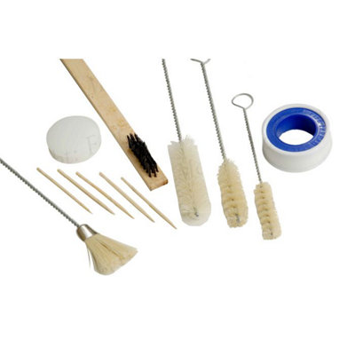 Sgc13 13Pc Economy Spray Gun Cleaning Kit. Supplied In Blister Pack from B&Q
