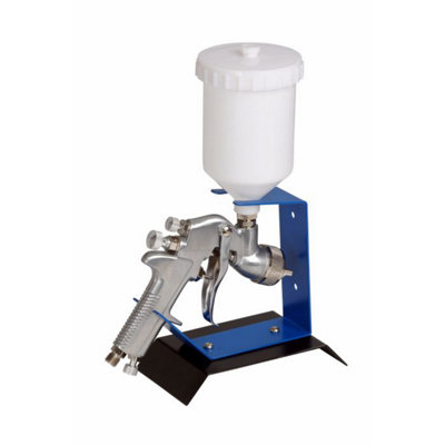  - Fmt5200 Premium Quality Bench Mounted Gravity Feed Spray Gun Holder. Packed In Colour Box