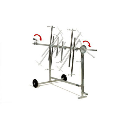 Large Rotating Body Shop Panel Stand - Paint Repair Bodyshop - Image 4
