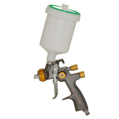 Fmt3006/1.8 Gravity Feed Lvlp Spray Gun With 600Ml Pot &  1.8mm Aircap from B&Q