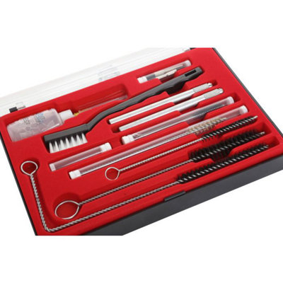 23Pc Spray Gun Cleaning Kit In A Plastic Carry Case from B&Q