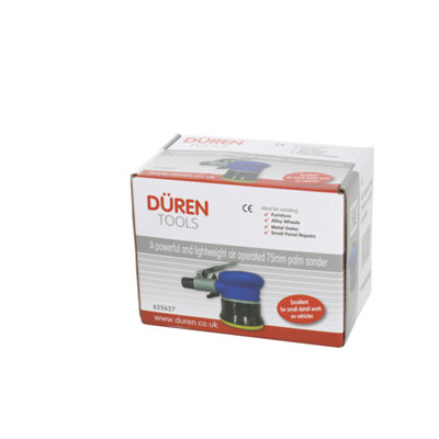 Lightweight Duren Air Palm Sander 75mm from B&Q