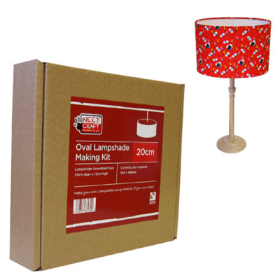 Needcraft 20Cm Oval Lampshade Making Kit from B&Q