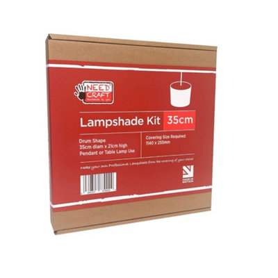 Needcraft 35Cm Drum Lampshade Kit from B&Q