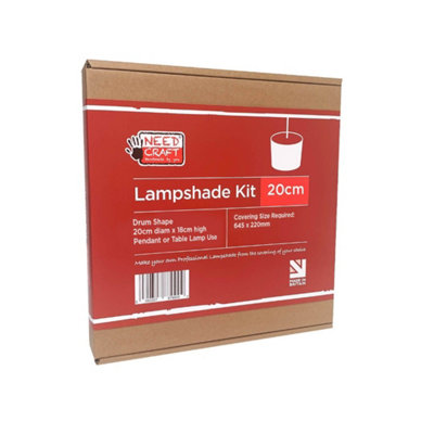 B&Q -  20Cm Drum Lampshade Kit