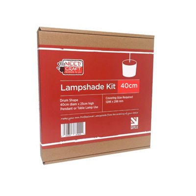 Needcraft 40Cm Drum Lampshade Kit from B&Q