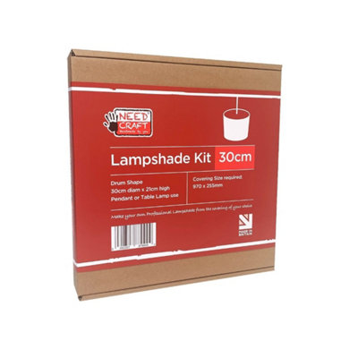 Needcraft 30Cm Drum Lampshade Kit from B&Q