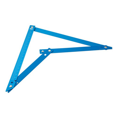 B&Q -  Pro Aluminium Folding Square (L)600mm (W)3mm