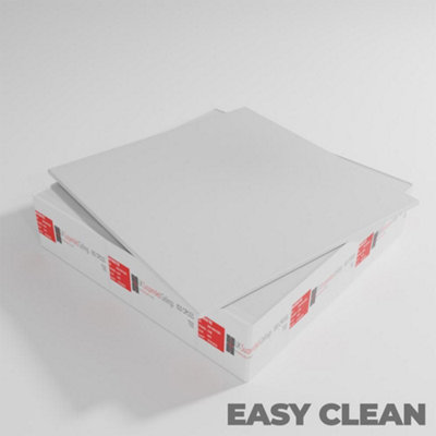 Suspended Ceiling Plain White Square Replacement Tile Panels 600x 600 595x 595mm - Image 2