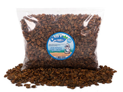 Chubby Mealworms 1Kg Chubby Dried Silkworm Pupae from B&Q
