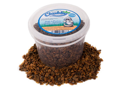 Chubby Mealworms 3 Litre Chubby Dried Silkworm Pupae from B&Q