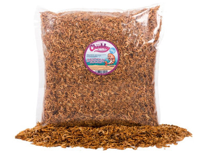 Chubby Mealworms 5Kg Dried Chubby River Shrimp Fish Food from B&Q