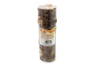 Chubby Pet Products Suet Filled Natural Wooden 3 Hole Log Feeder from B&Q