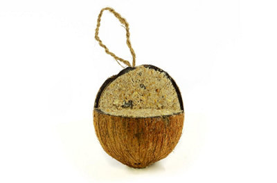 Chubby Pet Products Chubby Quarter Cut Suet Filled Coconuts Hanging Wild Bird Food from B&Q