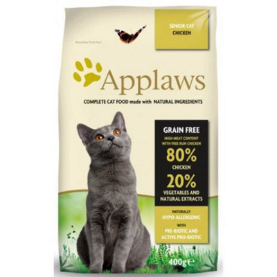 Applaws Cat Dry Senior Chicken 400G
