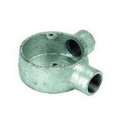 Generic 20mm Angle Box Galvanized..... from B&Q