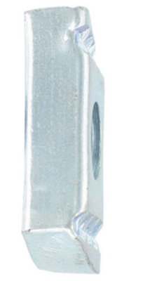 Generic M8 Plain Channel Nuts Bzp (100) Channel Nuts / Zebedee from B&Q