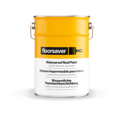 Floorsaver Black Waterproof Roof Paint 5Kg - Image 2