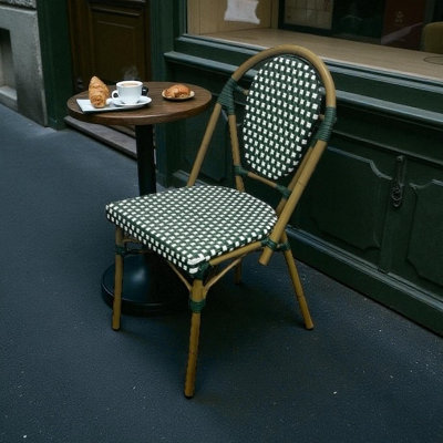 Green Paris Bistro Chairs Cafe & Garden Chair Be Furniture
